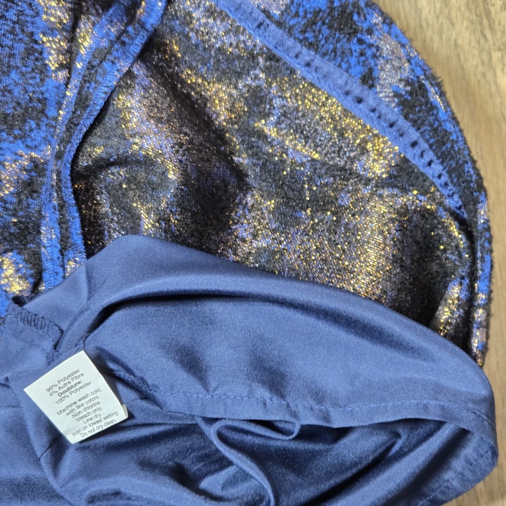 NWT J Crew Peacock Jacquard Fit and Flare Party Dress Size 9 - Picture 6 of 14